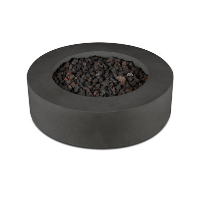 La Valle Concrete Propane Fire pit Table