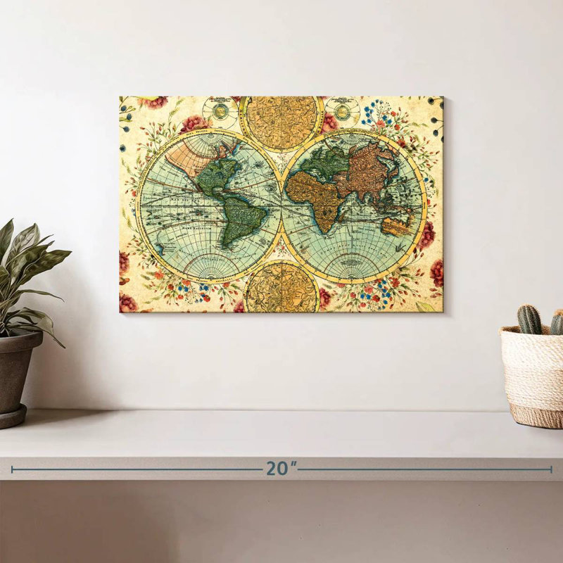 Vintage World Hemispheres