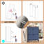 Range-chaussures 16 paires avec désodorisant et crochets-1566566874