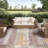Wattson Chenille Washable Southwestern Indoor / Outdoor Rug-862324422