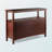 Eslick 12-Bottle Storage Grid Walnut Finish Buffet Cabinet, 31.81" H X 45.33" W X 15.49" D