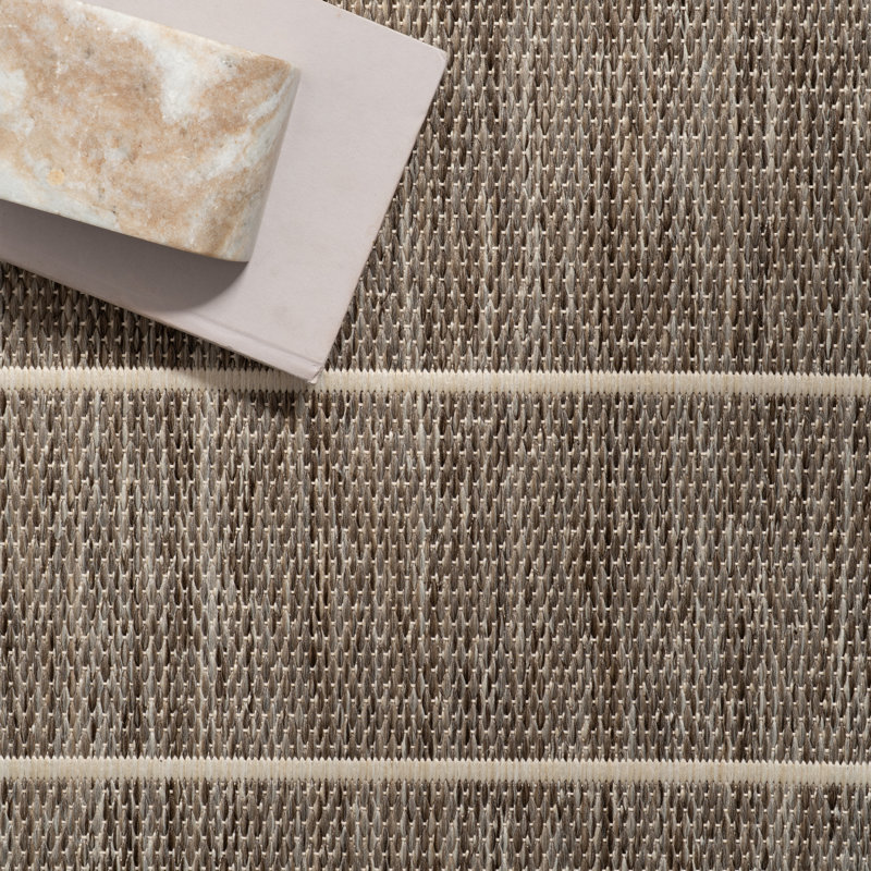 Alaina Indoor/Outdoor Striped Area Rug, Rectangle 4' x 6'