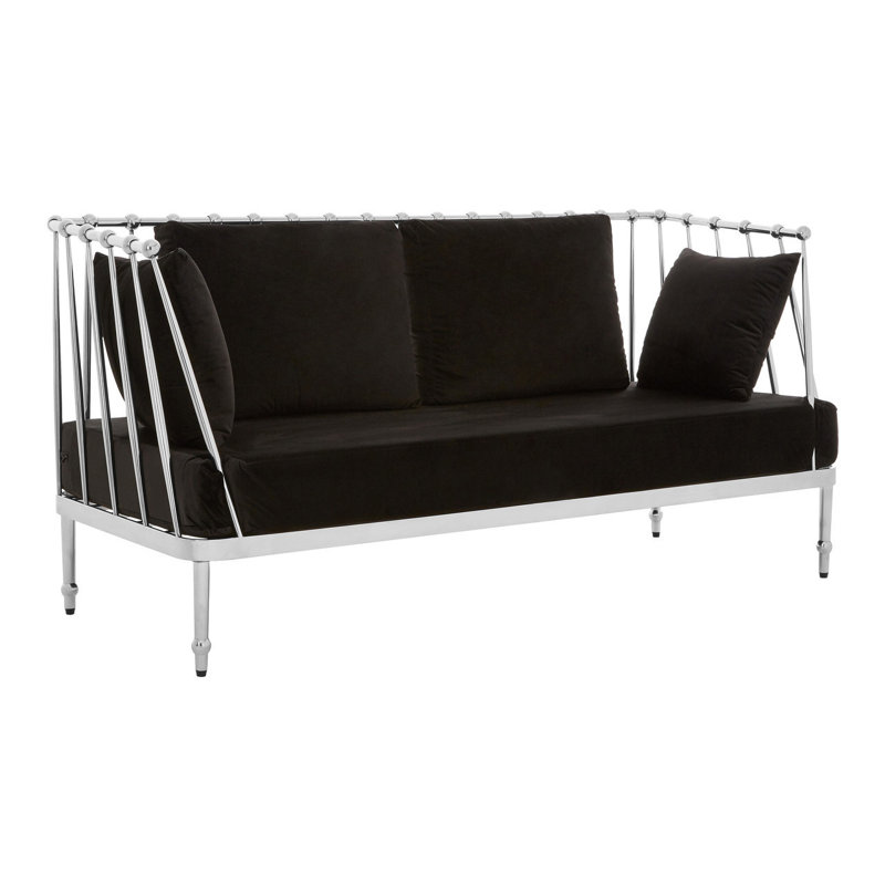 Ames Sofa, Silver