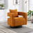 Dangira Upholstered Swivel Barrel Chair-634243270
