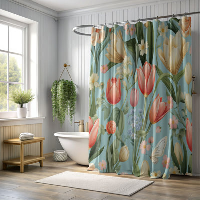 Pâques Joy - rideau de douche standard 1 pièce