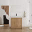 Meuble-lavabo simple avec plateau en résine 29,84 po Yajahira