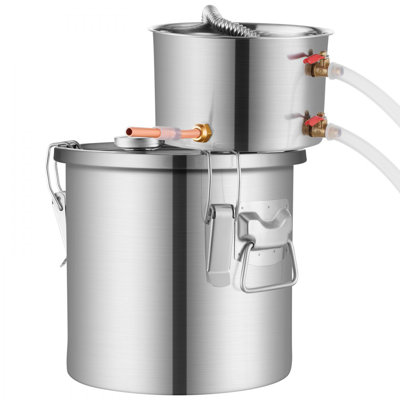 Distributeur de boissons alcoolisées MoalSine 3 gallons avec pompe à eau en acier inoxydable