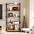 Iron Ladder Bookcase-257414653-257414654