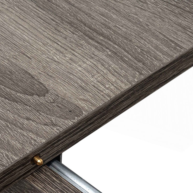 Extendable Dining Table, Dark Oak