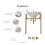 Ensemble de meuble-lavabo simple 30 po Copeland-495882291-483686235