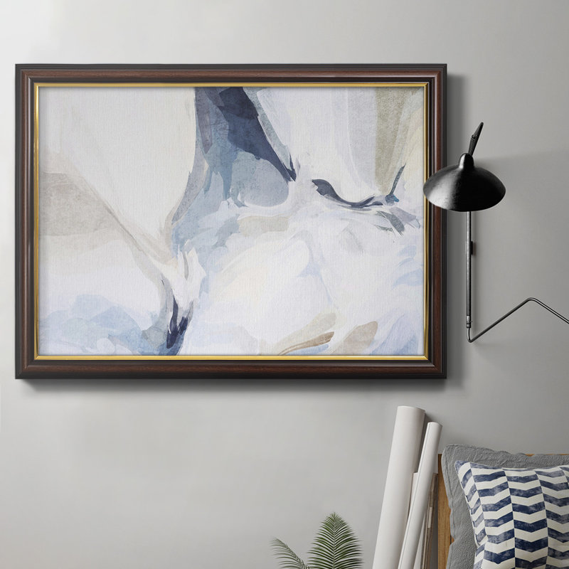 Toile encadrée de qualité supérieure Fresh Air IV - prête à être accrochée, H 24 po x l 36 po x P 1 po