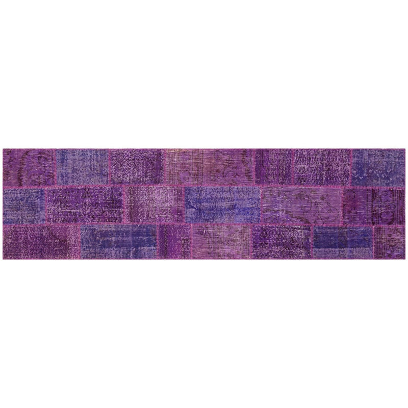 Tapis de couloir mauve Modern