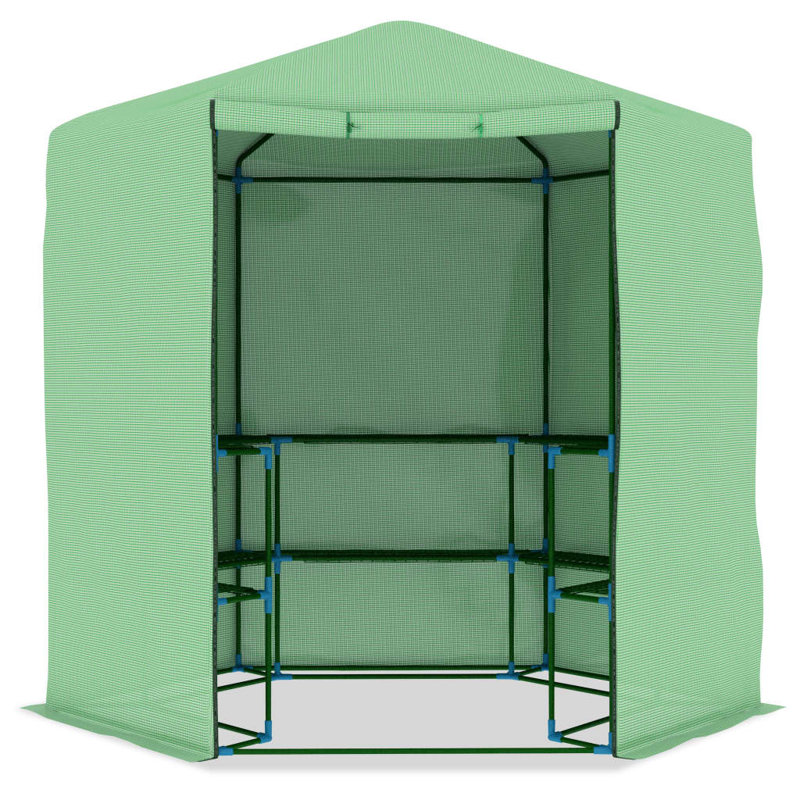 89.4' W x 87.8' D Hobby Greenhouse
