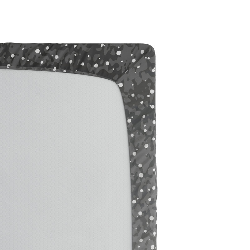 Microfiber Polka Dots Fitted Sheet, Full Fitted Sheet