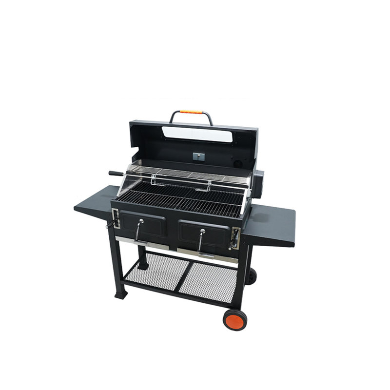 Barbecue au charbon de bois 59,84 po dans la cour