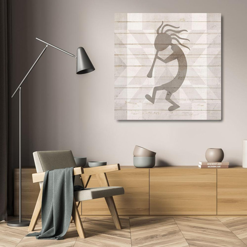 «Red Barrel Studio®» par Kimberly, Allen, reproduction d'art sur toile tendue sous le titre: Kokopelli