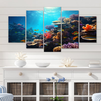 Coastal Nautical & Beach Wall Decor on Metal