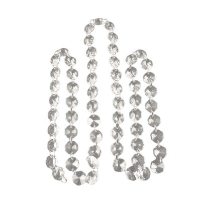 Guirlande fantaisie en cristal blanc 6 pi