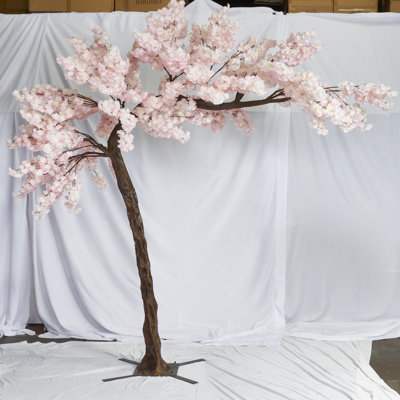 67'' Faux Tree in Metal Freestanding