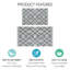 Tapis de cuisine polyvalent 2 pièces Eneyda-1455319736