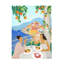 «Bolle filles à Positano» sur toile-94840517
