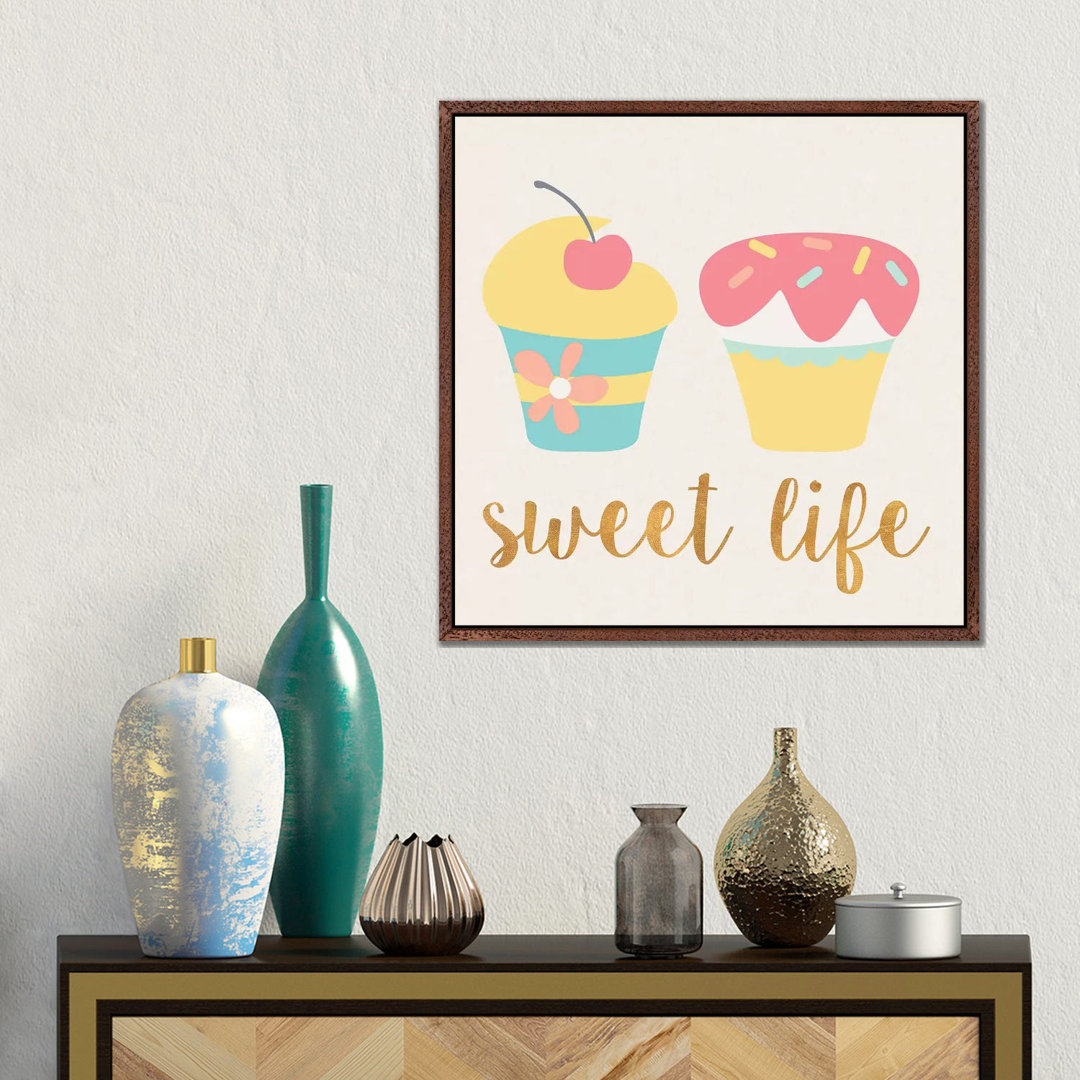 Cupcakes I von SD Graphics Studio - Galerieverpackte Leinwand Giclée auf Leinwand