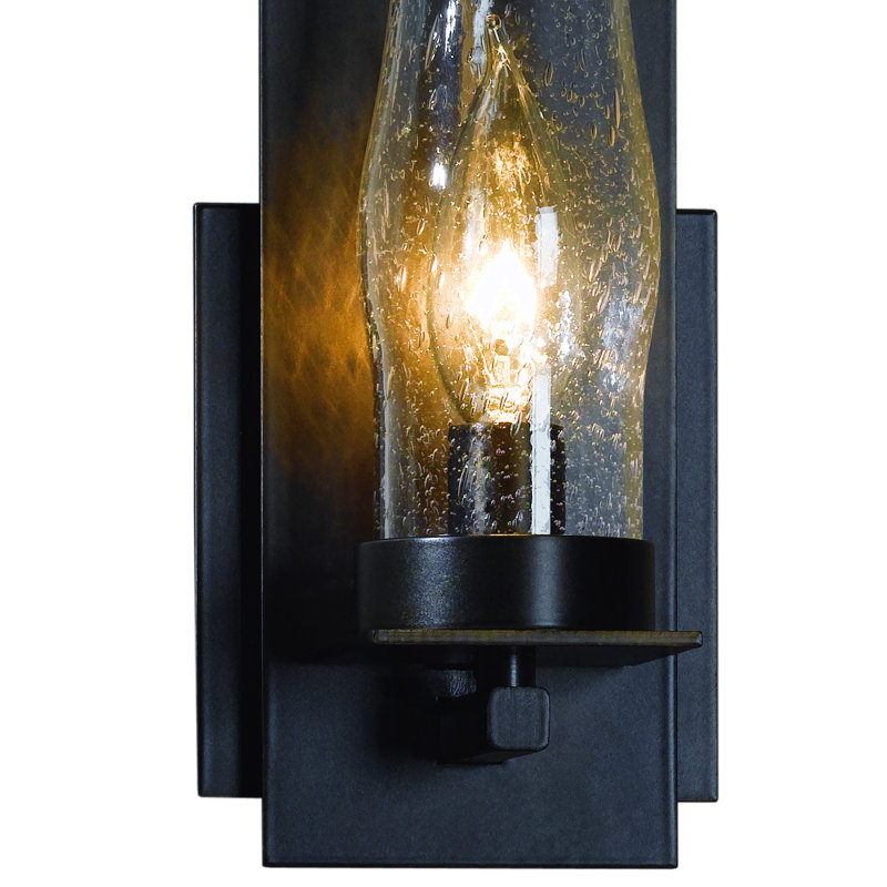 New Town 1 - Light Armed Sconce, Black, Small