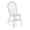 Chaise d'appoint en bois massif Genissa