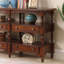 Console en cerisier massif et bois manufacturé-615477275