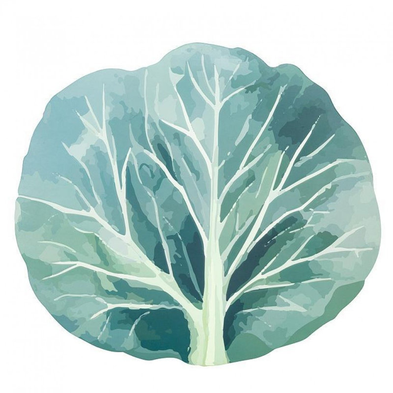 Cabbage Leaf Shaped Placemat