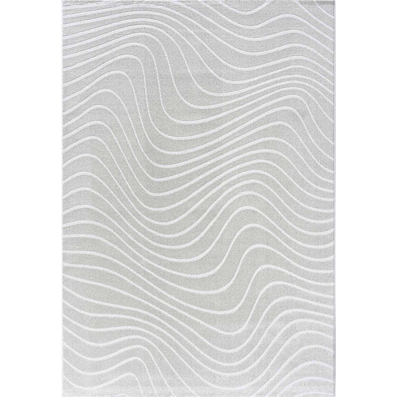 Geo Area Rug, Abstract, Cream, Rectangle 240cm  x 340cm