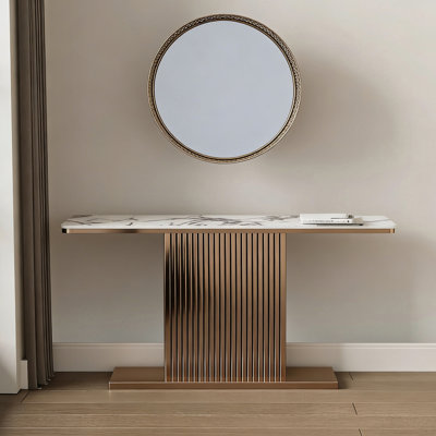 Modern Luxury Art Console Table