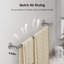 Porte-serviettes mural 24 po avec quincaillerie d'installation-71834665