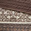 Ensemble de couvre-lit réversible 5 pièces en jacquard rouge