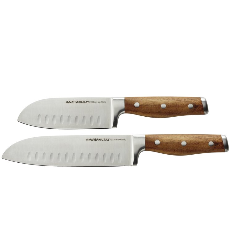 Rachael Ray Cutlery Japanese Stainless Steel Utility Knife Set