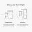 Tabouret de bar et de comptoir pivotant Athene-2070555851-2070550631-2068141130