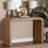 bali & pari Eviana Japandi Natural Jute Waterfall Console Table