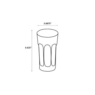 Gobelet en polycarbonate 13 oz