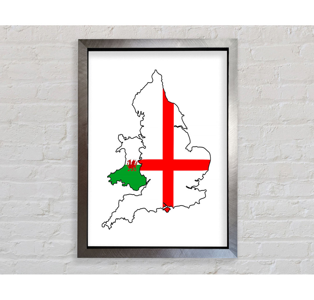 Wales und England - Drucken