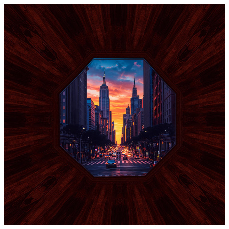 Couvertures Cityscape, L 60 po x H 80 po