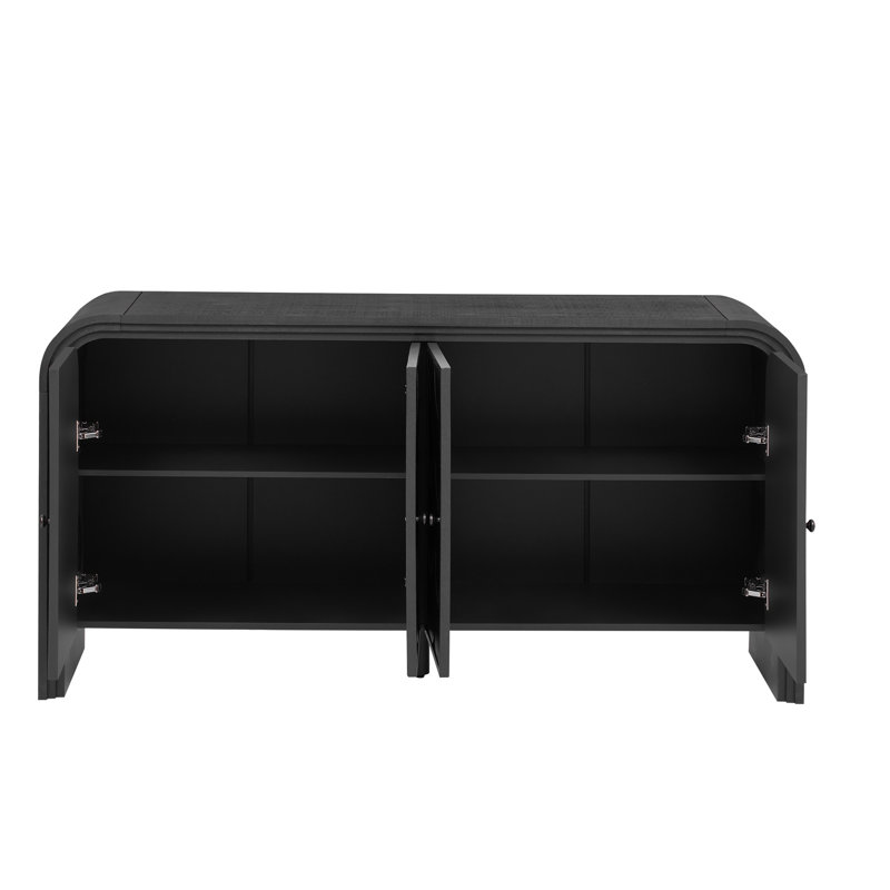 60' ' sideboard, Noir
