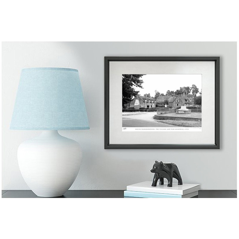 South Warnborough, The Village And War Memorial C1955 by Francis Frith - Single Picture Frame Print