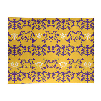 Damask Indoor Rug