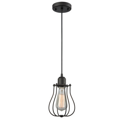 Luminaire suspendu géométrique 1 lumières simple Tina