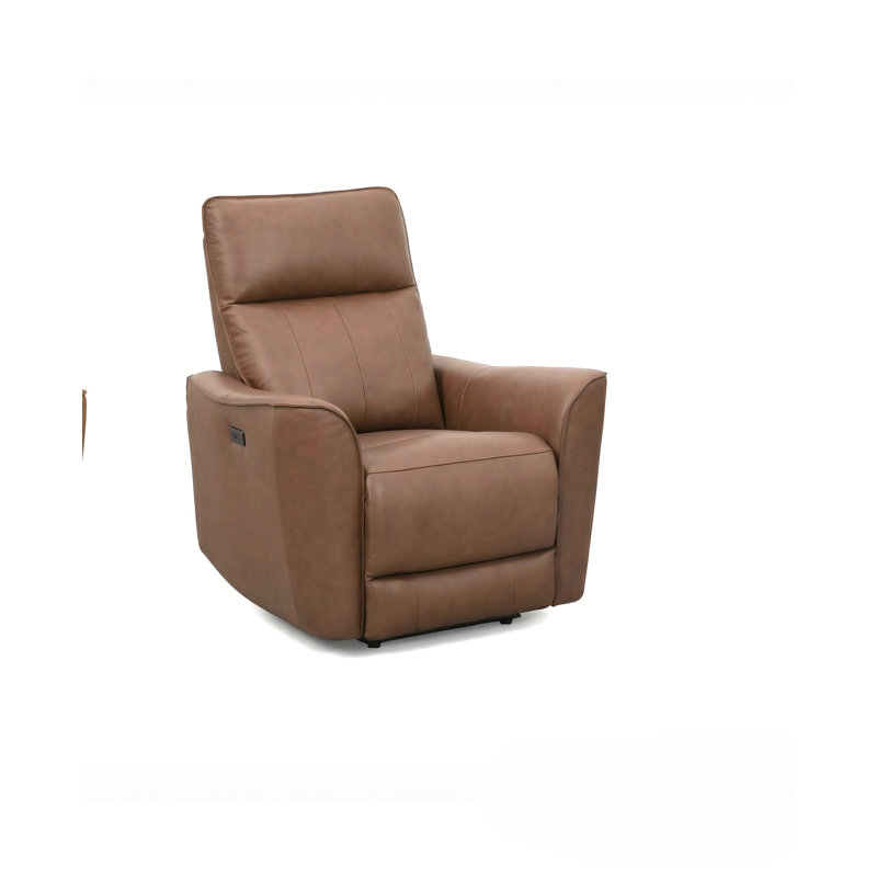 Trooper Pecan Triple Zero Power Recliner