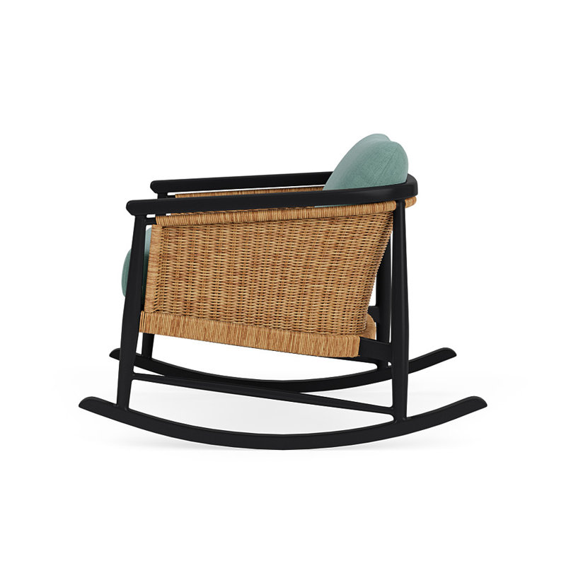 Galloway Outdoor Rocker Chair, Loveboat Mint