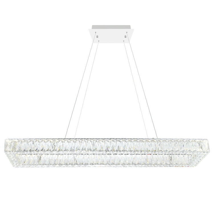 Venito Dimmable LED Square / Rectangle Chandelier