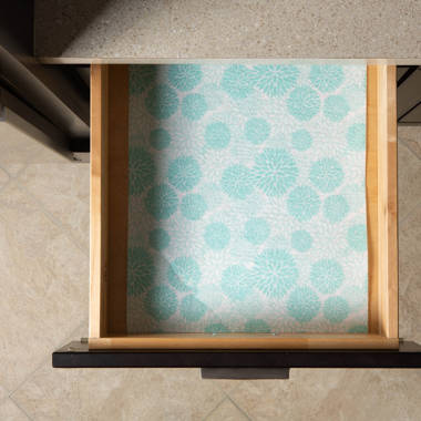 4 ft. x 18 in. Luxury Fabric Liner Virtu Mist Non Adhesive Shelf Liner, 1 -  Fred Meyer