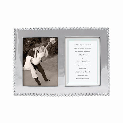 String Of Pearls Metal Picture Frame
