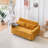 The pull-out and push-in sofa with dual functions, equipped with a movable tabletop and USB ports, is suitable for use in living rooms and bedrooms.-303665113
